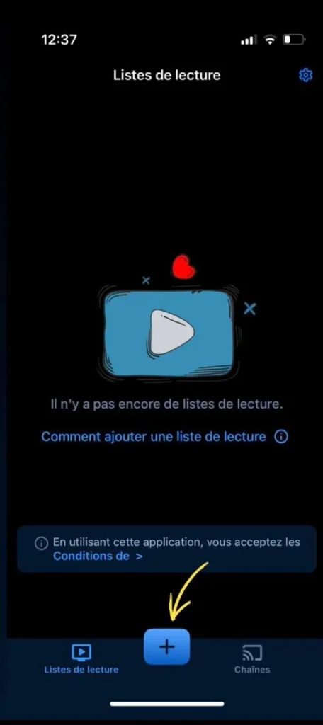 IPTV Smart Player in iphone