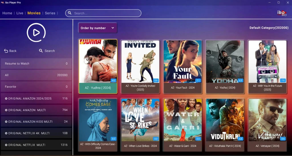 Navigate the main interface