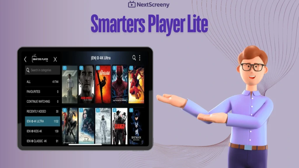 IPTV application content