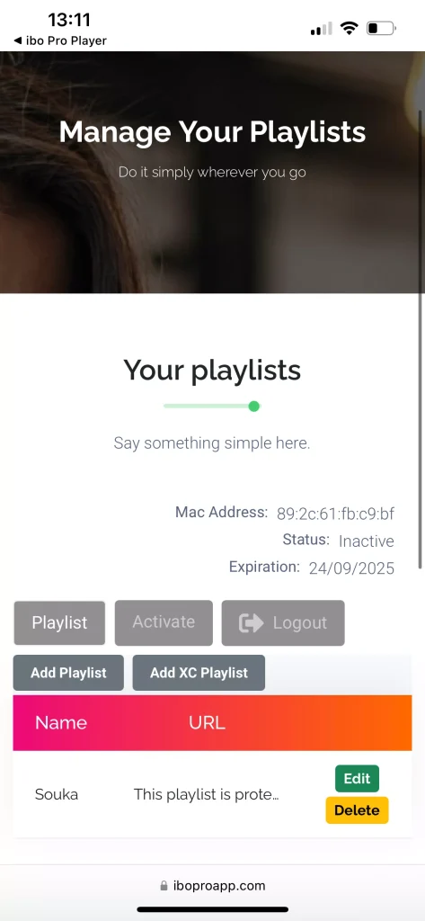 Playlist Manager