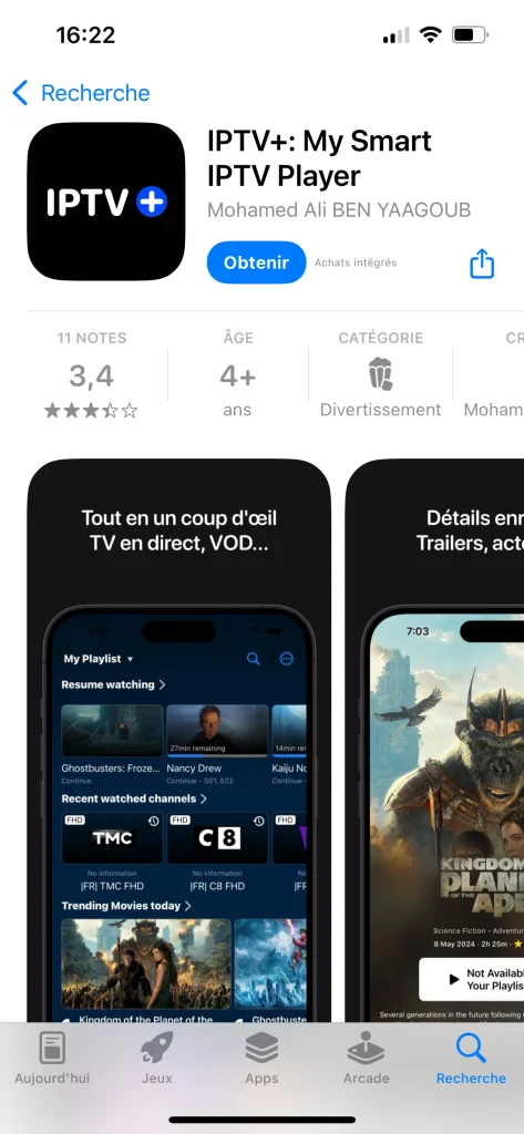 IPTV + : My Smart IPTV Player