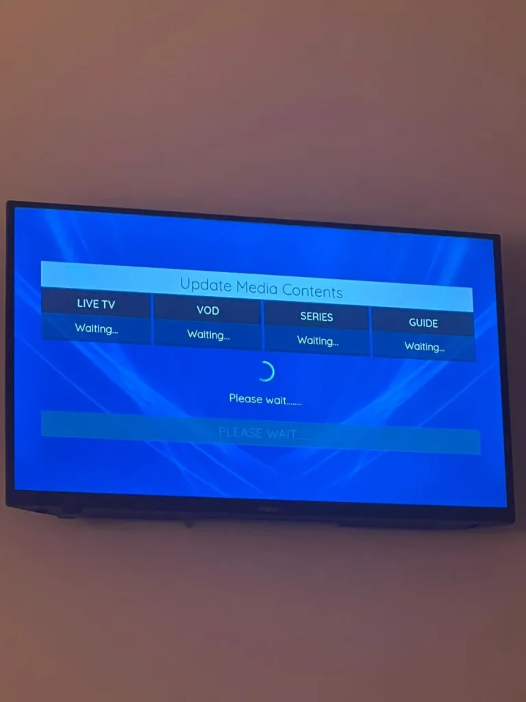 Subscription loaded, interface