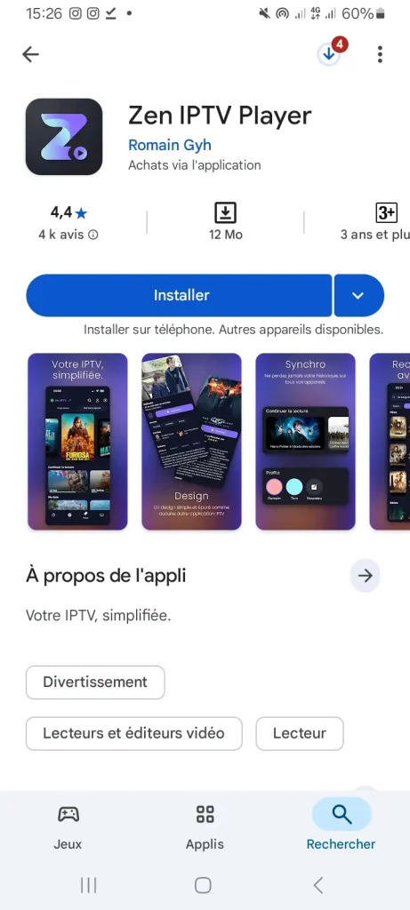 Zen IPTV Player download