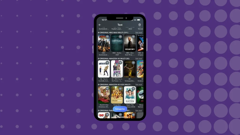 access IPTV content on Android