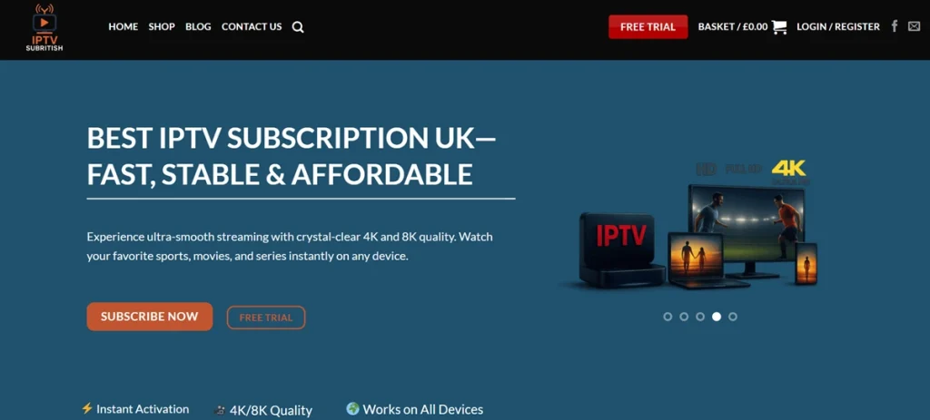 IPTVSubritish one of the best iptv provider