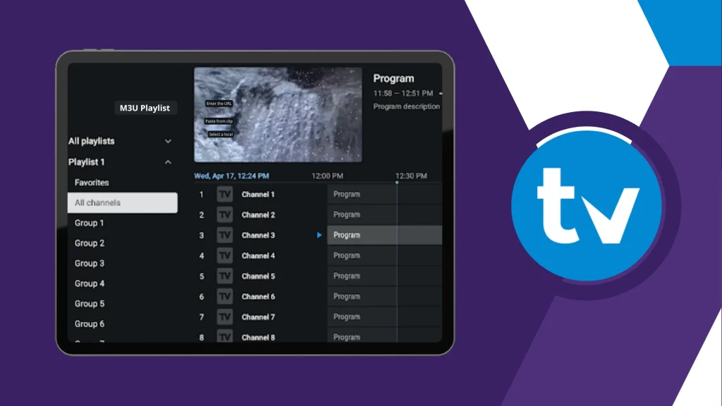 playlist content loading