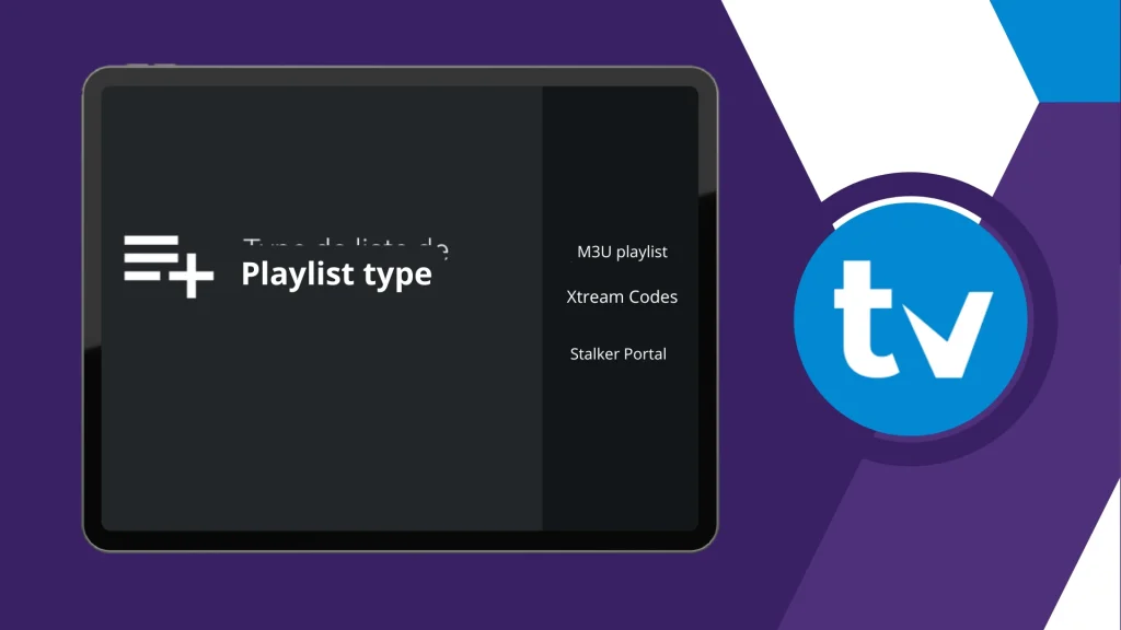 Choosing format for adding a playlist