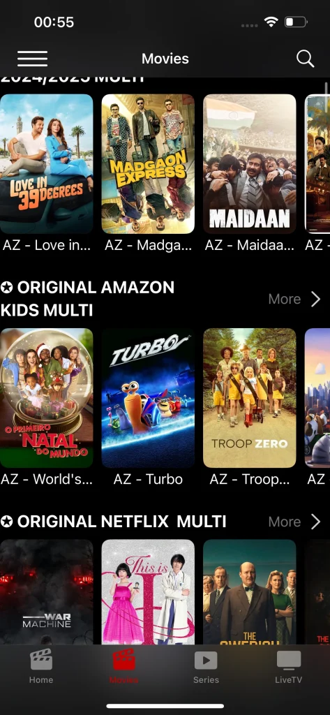 Start watching on iOS