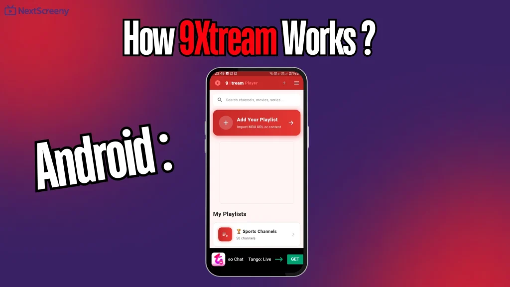 9Xtream add playlist
