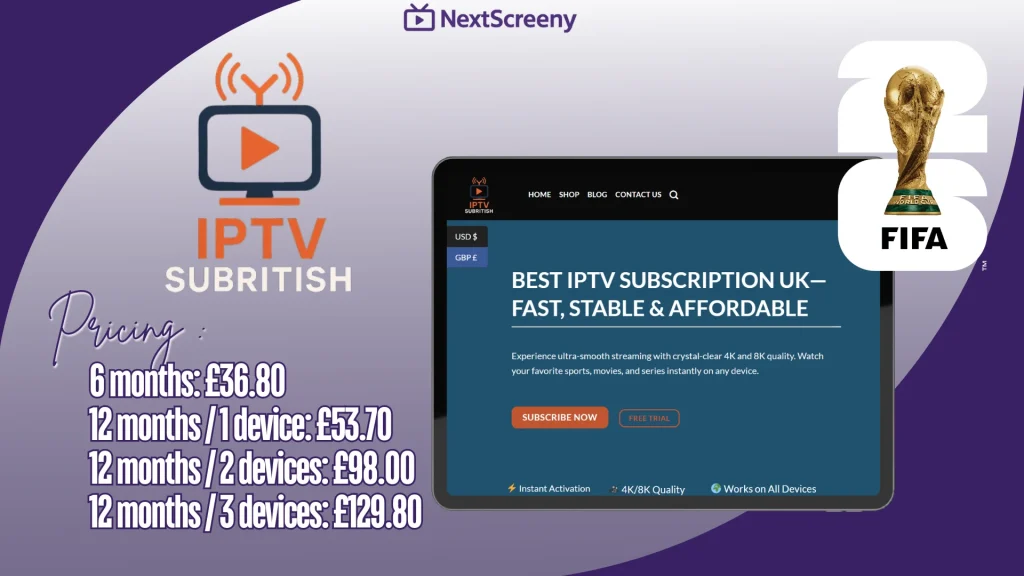 IPTV Subritish 